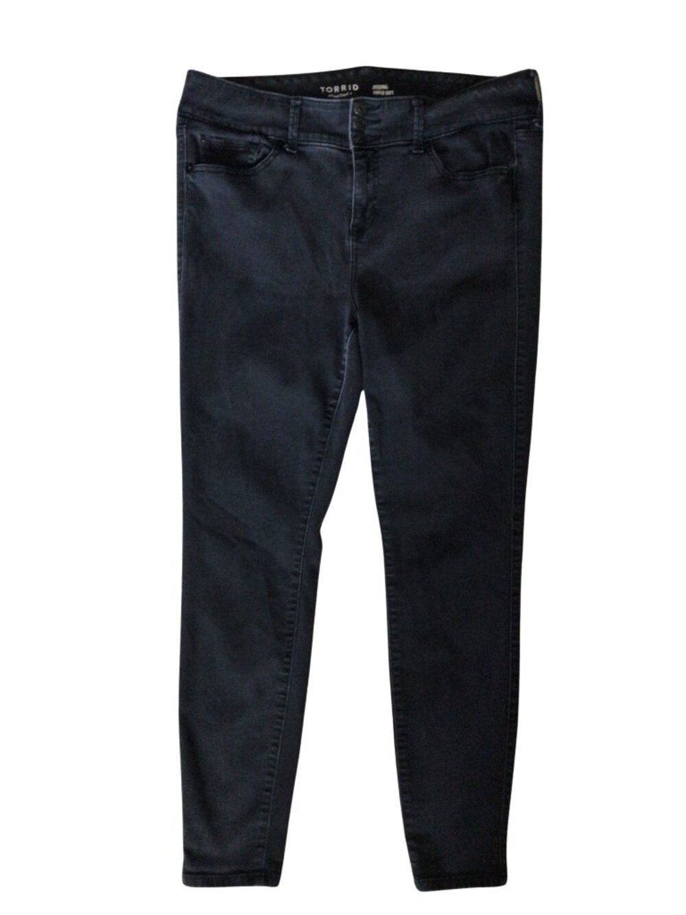 Torrid Jeans Women’s 18T Black Jegging Super Soft Skinny Denim 18 T Tall Stretch
